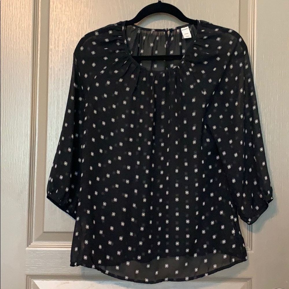 Long sleeve blouse
